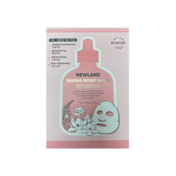 Маска зволожувальна та відновлювальна для обличчя Newland All Nature Derma Moist Mask з ніацинамідом та аденозином 30 г