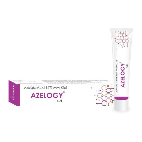 Azelogy Azelaic Acid 15% Gel 30g — гель проти акне з азелаїновою кислотою 15%, нормалізує утворення себуму, освітлює шкіру —