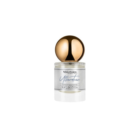 Парфумована вода Bibliotheque Ultimatum 16ml — теплий деревно-східний, квіткові ноти шафрану та жасмину, сіра амбра та бурштин