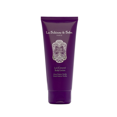 Молочко для тіла La Sultane De Saba Udaipur Musk 200ml — з олією мигдалю, зволожує та живить епідерміс — вигляд товару