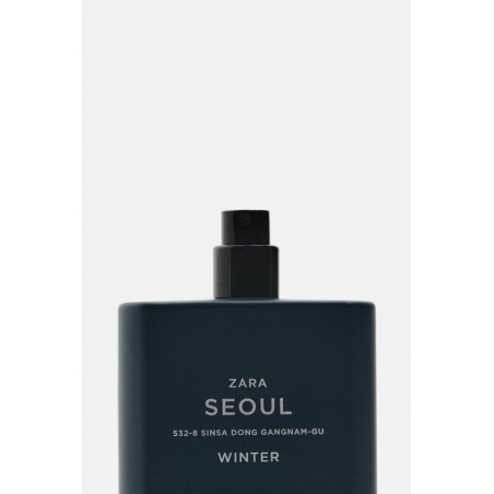 ZARA Seoul Winter 532-8 90ml — розкривається нотами мандарина, яблука та флердоранжу — упаковка