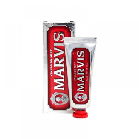 Marvis Cinnamon Mint зубна паста 85 мл - ефективне очищення, усунення зубного нальоту, спокусливий аромат кориці — упаковка