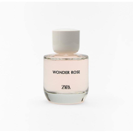 ZARA Wonder Rose 90ml - жіноча туалетна вода, фруктовий коктейль, персик та лісові ягоди, жасмин самбак, ваніль та кокос, для