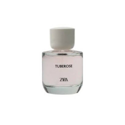 ZARA Tuberose 90ml — туалетна вода з чуттєвим пудровим ароматом, ноти туберози, ванілі та чорної смородини, упаковка
