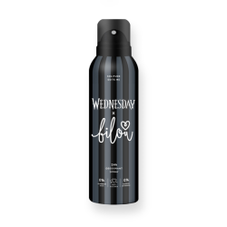 Bilou Wednesday Deodorant Spray Solitude Suits Me 150ml - захист від запаху 48 годин, деревні ноти, м'яка ванілі — упаковка