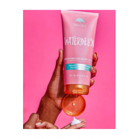 Лосьйон для тіла Tree Hut Watermelon Hydrating Body Lotion 251ml — ніжна текстура, веганський, без сульфатів, кераміди, сквалан