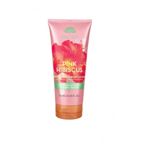 Лосьйон для тіла Tree Hut Pink Hibiscus Hydrating Body Lotion 251ml — ніжна текстура, веганський, без сульфатів, аромат
