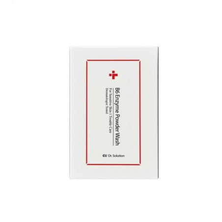 Пудра ензимна CU SKIN Dr. Solution B6 1 г — для всіх типів шкіри, папаїн, піридоксин, каламін, алантоїн, стік-саше — вигляд