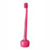 Підставка під зубну щітку Curaprox Be you Toothbrush Foot Magenta — керамічна, вологостійка, малинова, для організації