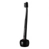 Підставка під зубну щітку Curaprox Be you Toothbrush Foot Black — керамічна, стійка до вологи, міцна, чорного кольору, для
