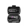 Дорожній набір Curaprox Be You Black Is White: зубна щітка CS 5460, паста 10 мл та конічні йоржики 4 шт — смак лайма та