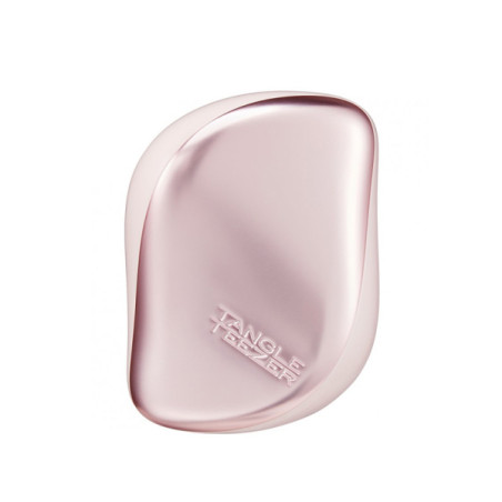 Щітка для волосся Tangle Teezer Compact Styler Pink Matte Chrome 103г — інноваційний гребінець для розчісування, портативний
