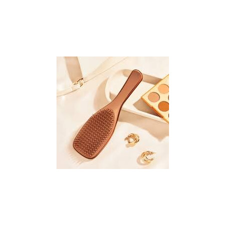 Щітка для волосся Tangle Teezer The Ultimate Detangler Chrome Chocolate Bronze — універсальна щітка з ручкою, 325 гнучких