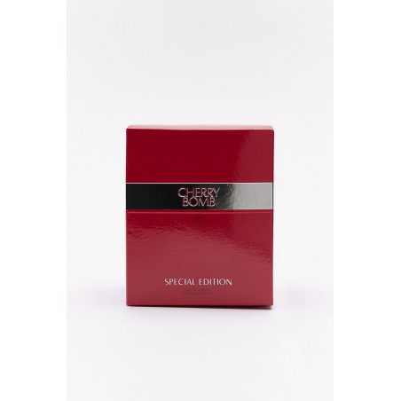 ZARA Cherry Bomb Special Edition 90ml — вибух чуттєвості, ноти мандарина та вишні, троянда, ваніль — упаковка
