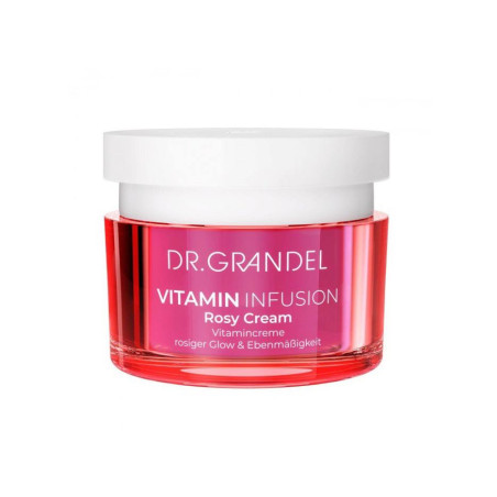 Dr.Grandel Vitamin Infusion Rosy Cream 50 мл — вітамінний крем для всіх типів шкіри з рожевого грейпфрута, граната та олією