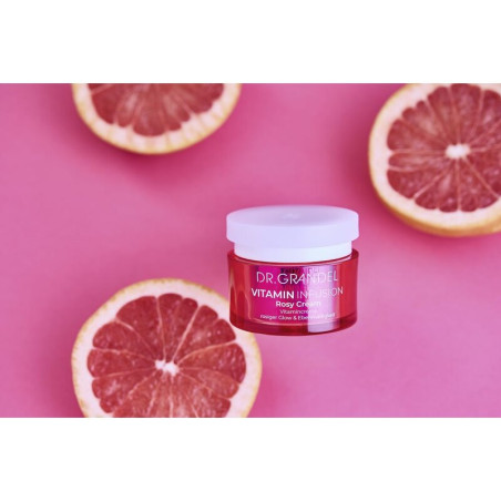 Dr.Grandel Vitamin Infusion Rosy Cream 50 мл — живить, зволожує та зменшує зморшки, миттєво відновлює сяйво обличчя та надає