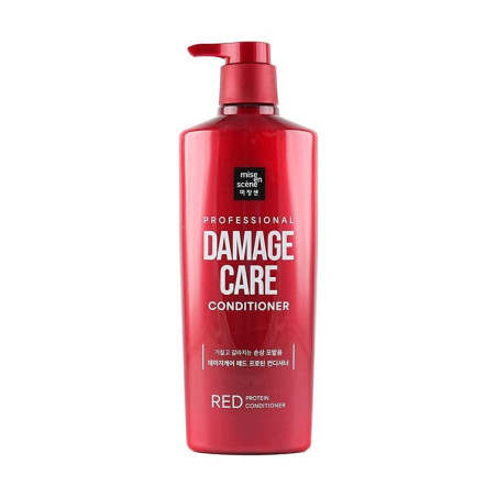 Протеїновий кондиціонер Mise En Scene Damage Care Red Protein з аргановою олією та рожевою водою 680 мл — живлення,