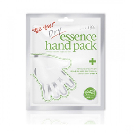 Маска для рук PETITFEE Dry Essence Hand Pack з оліями ши, авокадо та колагеном 7 г*2 — живлення, зволоження, усунення сухості,