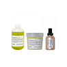Подарунковий набір Davines MOMO Kit 600ml — зволоження для сухого тьмяного волосся, екстракт мигдалю та аругули, шовковистий