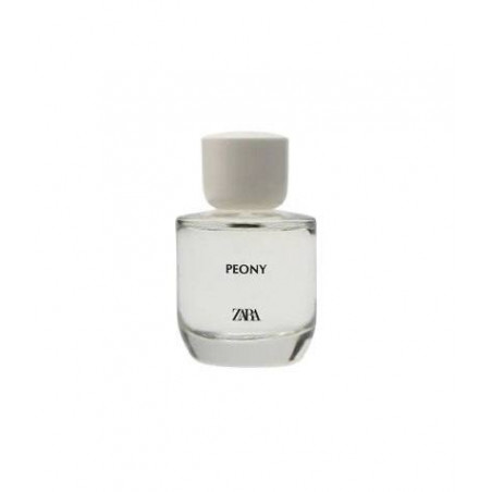 ZARA Peony 90ml — парфумна вода для жінок, яскравий квітковий аромат, ноти півонії, троянди та груші, упаковка