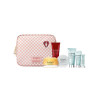 Легендарна колекція бестселерів ELEMIS Shrimps Travel Icons Collection — догляд за шкірою обличчя в дорожній косметичці,