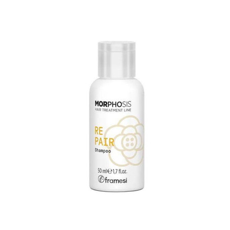 Шампунь глибоко відновлювальний для тьмяного волосся Framesi Morphosis Repair Shampoo 50ml — очищення, відновлення, зміцнення,