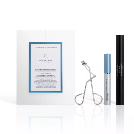 RevitaLash Lash Wonders Collection: сироватка, праймер-туш та щипці 3 шт — зміцнення вій, запобігання ламкості, стимуляція