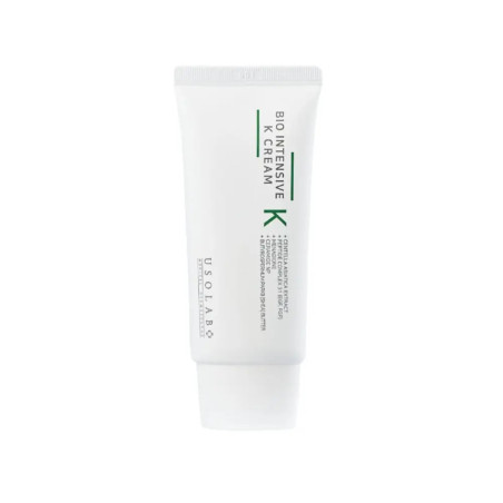 USOLAB Bio Intensive K Cream з вітаміном К, центеллою, пептидами та керамідами 50 мл — зміцнення стінок капілярів, усунення