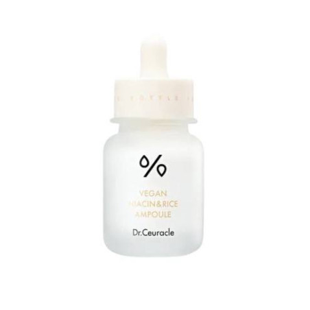 Dr.Ceuracle Vegan Niacin Rice Ampoule з ніацинамідом та екстрактом рису 30 мл — нормалізація вироблення себуму, зволоження —