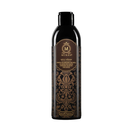 Шампунь для об'єму волосся MURAN Spicy Volume Shampoo 250ml — зміцнення, підвищення пружності, екстракт куркуми та імбиру —