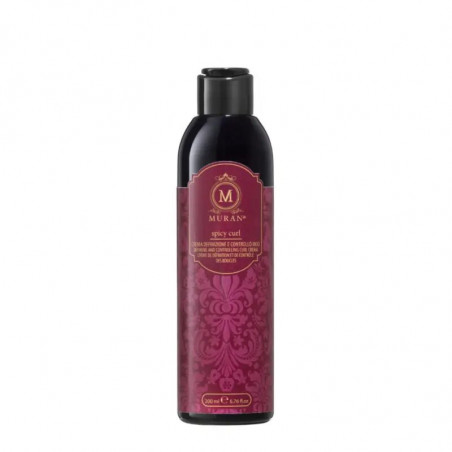 Крем для фіксації кучерів MURAN Spicy Curl Cream 04 200ml — надійна фіксація, живлення, екстракт ладану — вигляд товару