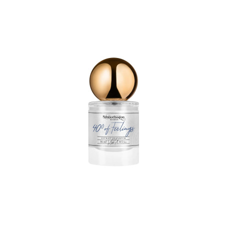 Парфумована вода Bibliotheque 40 Of Feelings 16ml — чоловічий брутальний аромат, ноти кардамону та дубового моху, сексуальний