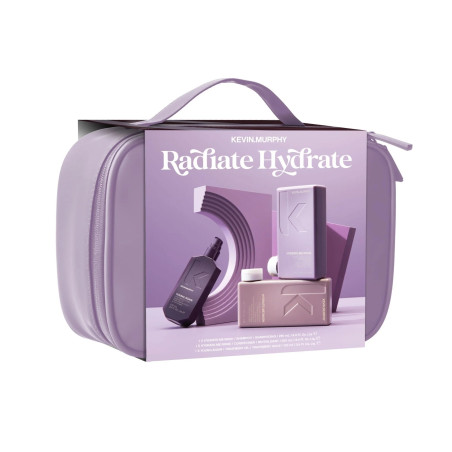 Набір Kevin Murphy Radiate Hydrate Holiday 2024 для зволоження волосся: шампунь 250 мл, бальзам 250 мл, олія 100 мл —