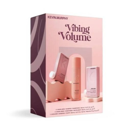 Набір Kevin Murphy Vibing Volume Holiday 2024 для захисту кольору та об'єму: шампунь 250 мл, кондиціонер 250 мл, спрей 250 мл —