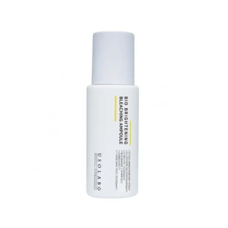 Сироватка освітлювальна та омолоджуюча USOLAB Bio Brightening Bleaching Ampoule 50 мл — з лимоном, глутатіоном та арбутином,