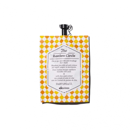 Невидима маска проти ламкості волосся Davines The Restless Circle 50ml — з екстрактом насіння чіа, для ламкого волосся —