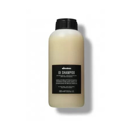 Шампунь для абсолютної краси волосся Davines OI Shampoo 1000ml — з олією аннато, троянди, соняшника, для всіх типів волосся —