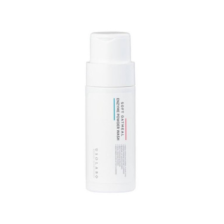Делікатна ензимна пудра USOLAB Soft Oatmeal Enzyme Powder Wash 50g — відновлює мікробіом, вирівнює мікрорельєф, забезпечує