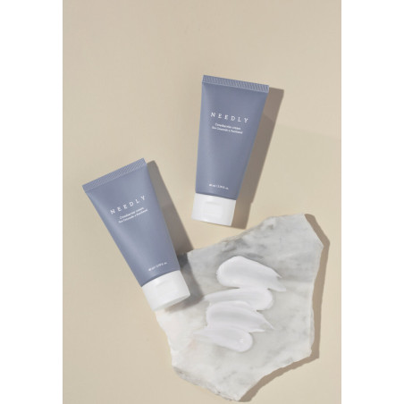 Крем Needly Crossbarrier Cream 80 мл — кераміди, пантенол, олії макадамії, зміцнення захисного бар'єру — текстура