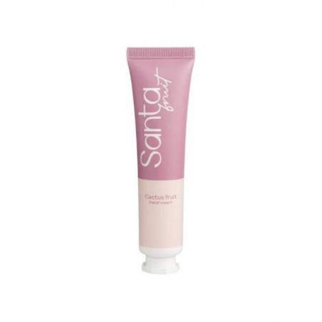 Крем для рук Santa Fruit Cactus Fruit Hand Cream 35 мл — екстракт кактуса, пантенол, вітамін Е, зволоження та заспокоєння —
