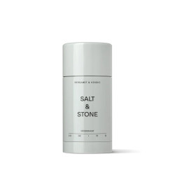Натуральний дезодорант SALT STONE Natural Deodorant Bergamot Hinoki 75 г — 24-годинний захист для всіх типів шкіри, без