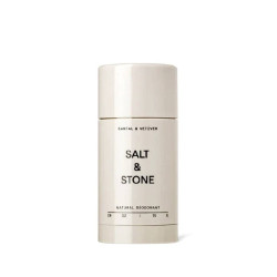 Натуральний дезодорант SALT STONE Natural Deodorant Santal Vetiver 75 г — 24-годинний захист для всіх типів шкіри, без алюмінію