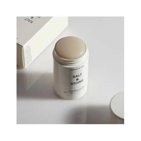 Натуральний дезодорант SALT STONE Natural Deodorant Neroli Basil 75 г — невидима формула без слідів на одязі, пробіотики для