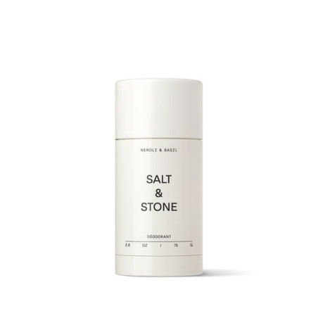 Натуральний дезодорант SALT STONE Natural Deodorant Neroli Basil 75 г — зволоження гіалуроновою кислотою, захист від зовнішніх