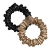 Резинка-браслет для волосся Invisibobble Sprunchie Slim Elegant Style True Golden 2шт — підходить для всіх типів волосся, не