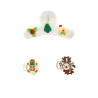 Подарунковий набір заколок для волосся Invisibobble Gift Set Festive Fluff 3шт — запобігають ламкості та посіченості, підходять
