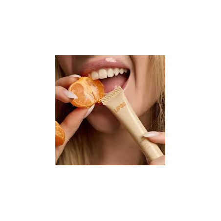 Блиск для губ LIPSS Mandarin Ceramides Peptides Lipper прозорий з ароматом мандарину 8ml — живить, зволожує, загоює, пептиди,
