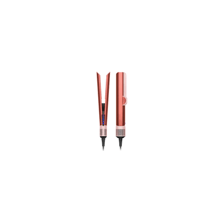 Випрямляч для волосся Dyson Airstrait Strawberry Bronze/Blush Pink — одночасно сушить та випрямляє, інтелектуальний контроль