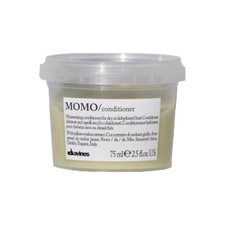 Кондиціонер зволожувальний для сухого волосся Davines MOMO Conditioner з жовтою динею, вітамінами та мінералами 75 мл —