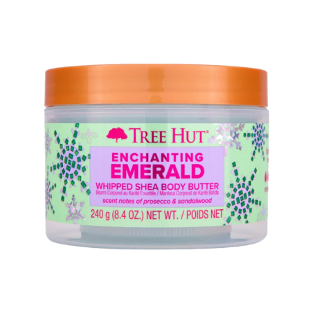 Tree Hut Enchanting Emerald Whipped Body Butter 240 г — зволожувальний баттер для тіла з олією Ши, для пом'якшення та живлення